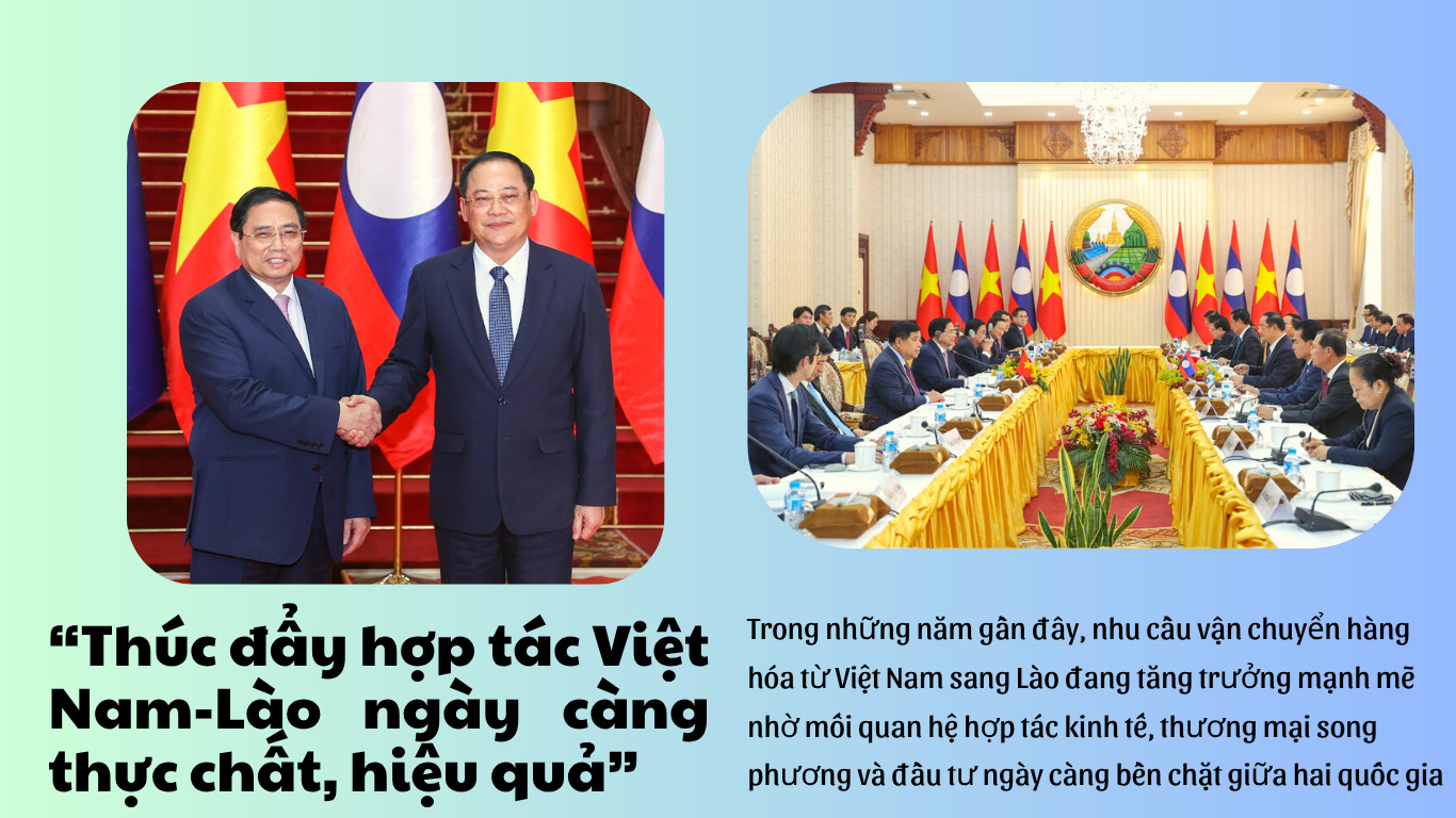 mối quan hệ thúc đẩy hợp tác Việt Nam- Lào ngày càng hiệu quả thực chất trích báo chính phủ số ra ngày 05/04/2023