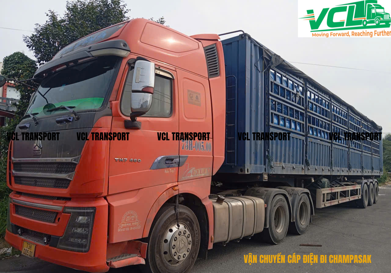 Vận Chuyển hàng Máy Móc Thiết Bị Đi Champasak – Lào