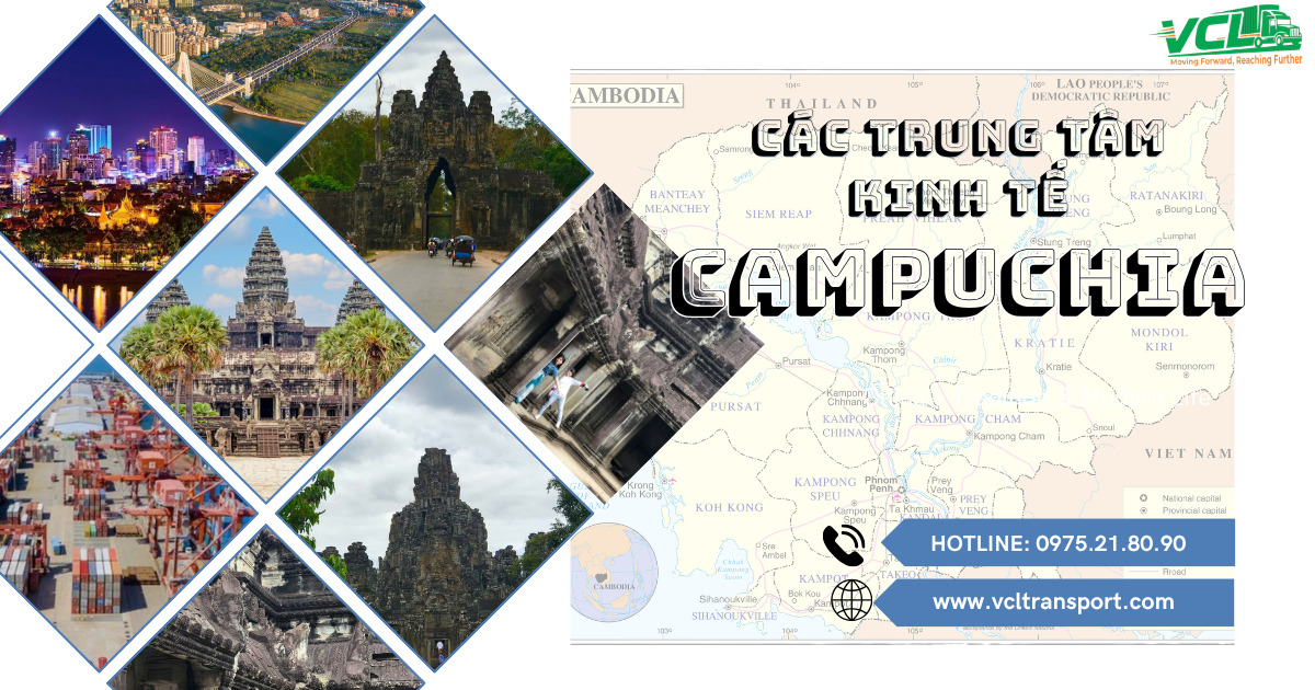 Các trung tâm kinh tế Campuchia doanh nghiệp Việt không thể bỏ qua!