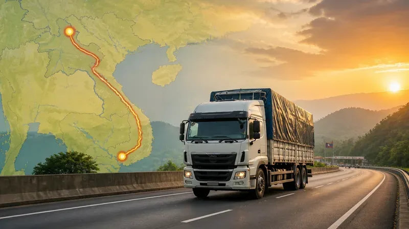 Tổng quan dịch vụ vận chuyển hàng đi Viêng Chăn