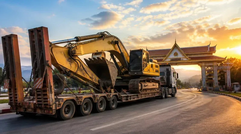 Vận chuyển hàng quá khổ quá tải đi Lào là gì?
