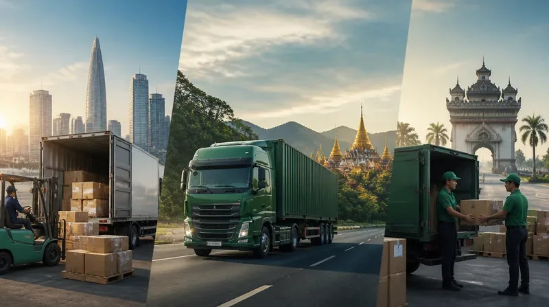 Hình thức vận chuyển hàng Sài Gòn đi Lào nên chọn