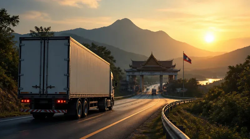 Tuyến đường, cửa khẩu và thời gian vận chuyển đi Pakse