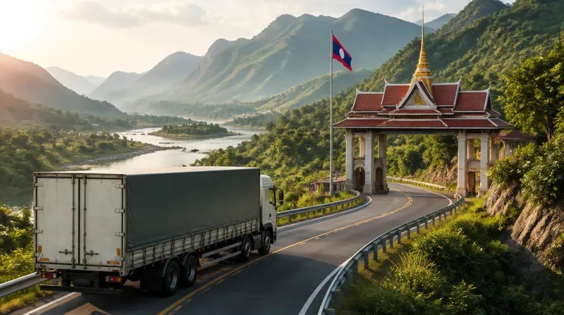 Tuyến đường, thời gian và khu vực giao nhận tại Lào