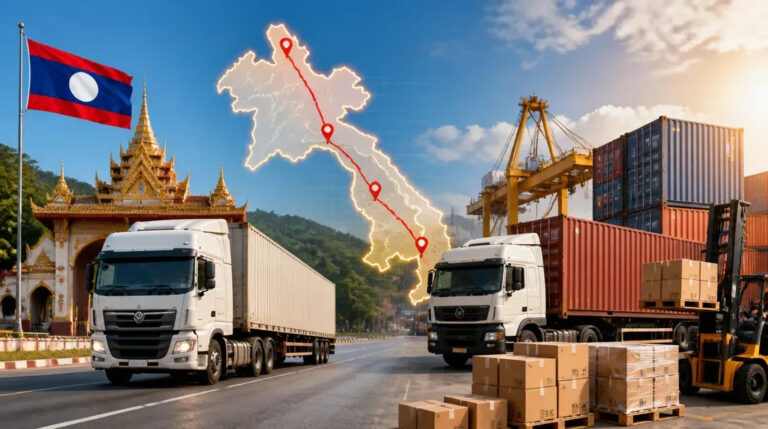 Báo giá vận chuyển hàng đi Lào chi tiết từng tuyến
