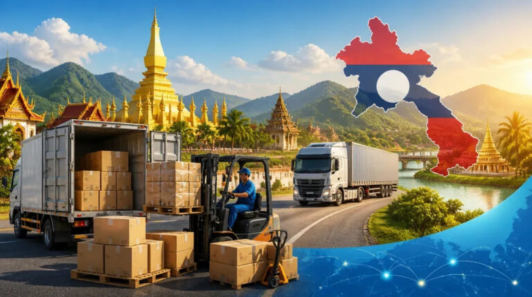 Vận chuyển hàng lẻ đi Lào uy tín, tiết kiệm chi phí