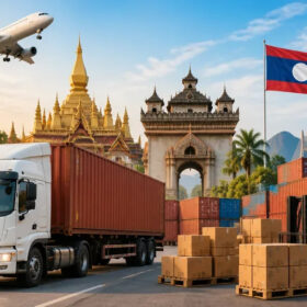 Vận chuyển hàng từ Bình Dương đi Lào uy tín, giá tốt