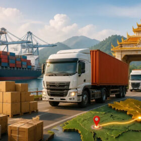 Vận chuyển hàng từ Hải Phòng đi Lào nhanh chóng, an toàn
