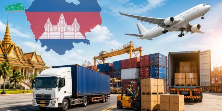 Báo giá vận chuyển hàng đi Campuchia mới nhất 2026