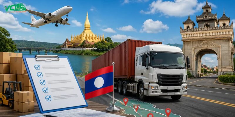 thủ tục vận chuyển hàng đi Lào