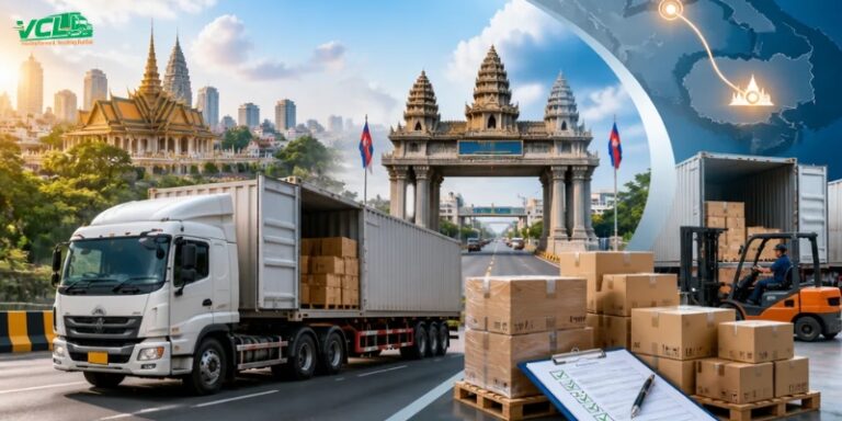 Vận chuyển hàng đi Phnom Penh chính ngạch