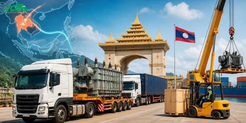 vận chuyển hàng dự án đi Lào