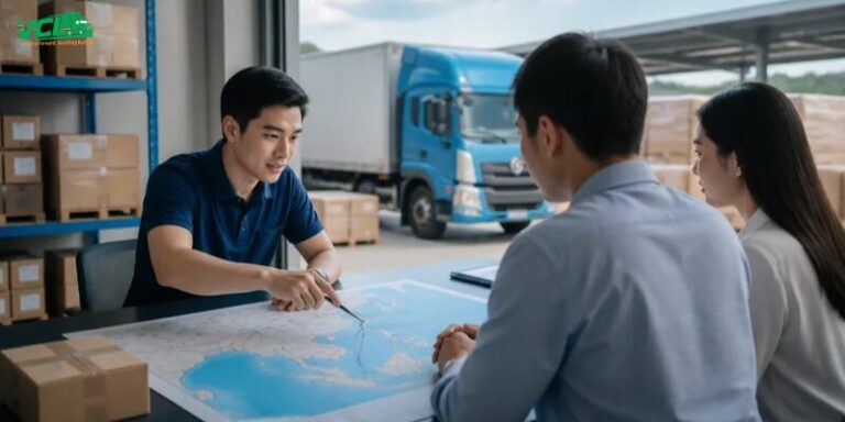 Vận chuyển hàng từ Việt Nam đi Campuchia an toàn, đúng tiến độ