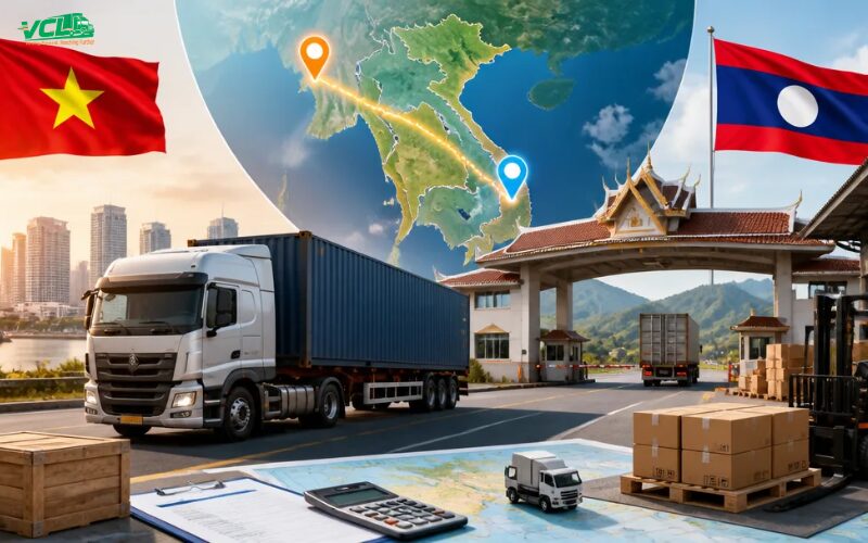 cước vận chuyển hàng đi Lào 2026