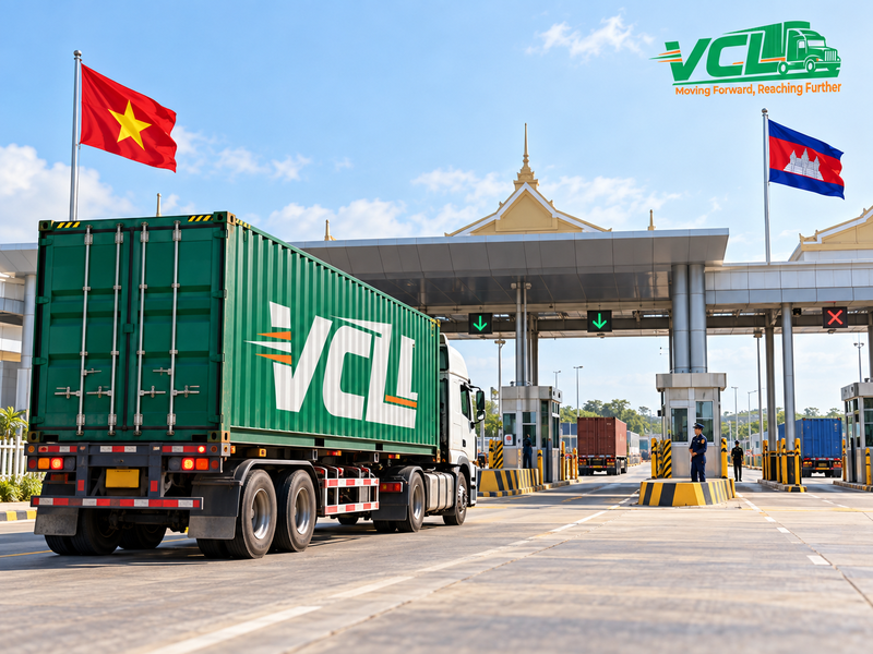 Dịch vụ thông quan hàng đi Campuchia xử lý thủ tục hải quan ở cả hai đầu biên giới