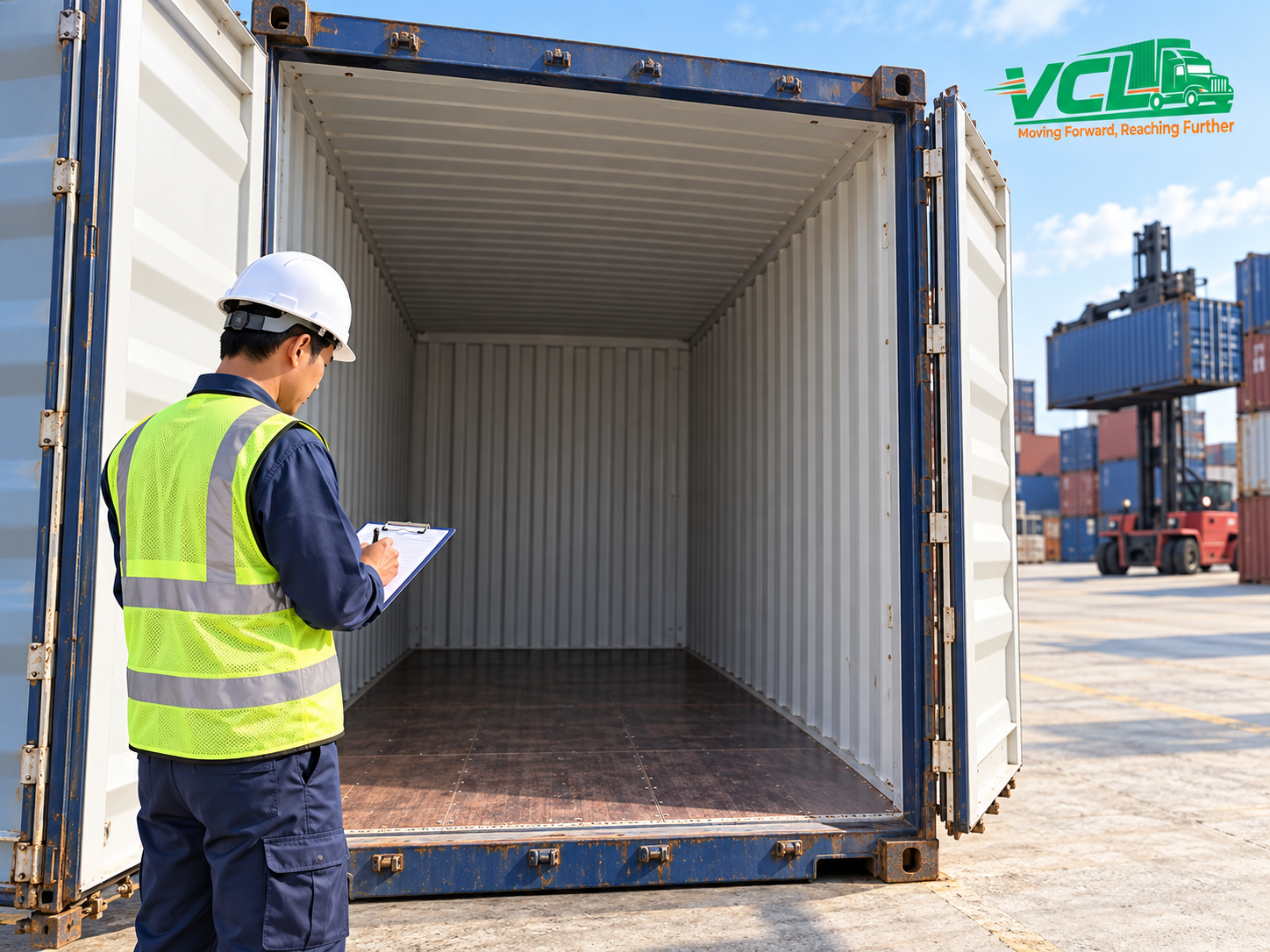 Vận chuyển hàng container đường biển bằng container tiêu chuẩn