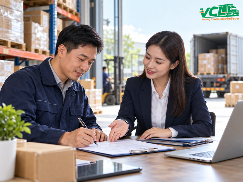 Xuất khẩu ủy thác là gì: bên nhận ủy thác đứng tên tờ khai thay cho chủ hàng